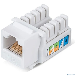 Rexant (02-0254)  Keystone Jack RJ-45(8P8C), UTP , CAT 6,  90 ,  PRO  [: 1 ]