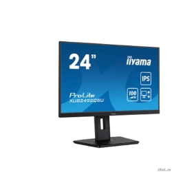 LCD Iiyama 23.8&apos;&apos; XUB2492QSU-B1 {IPS 2560x1440 100Hz 0.5ms 178/178 300cd 1000:1 8bit HDMI2.0 DisplayPort1.2 3xUSB3.2 USB-C(PD 15W) HAS Pivot 2x2W}  [: 3 ]