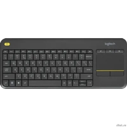 920-007173 Logitech ���������� K400 Wireless Touch Plus Keyboard RU/LAT  [��������: 2 ������]