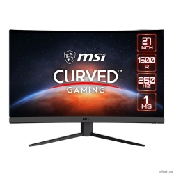 MSI Optix 27" G27C4X {VA Curved 1920x1080 250Hz 1ms 178/178 300cd 3000:1 2xHDMI DisplayPort} [9S6-3CA91T-099]  [: 1 ]