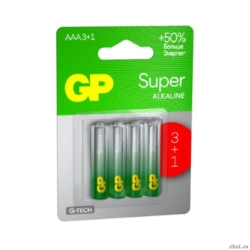 GP 24AA213/1-2CRSBC4 40/320 Super Alkaline G-Tech (4 ��. � ��-��)  [��������: 1 ���]