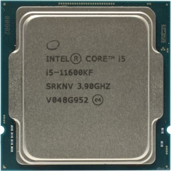 CPU Intel Core i5-11600KF OEM (Rocket Lake, 14nm, C6/T12, Base 3,90GHz, Turbo 4,90GHz, Without Graphics, L3 12Mb, TDP 125W, w/o cooler, S1200)  [: 1 ]