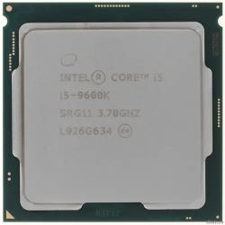 CPU  Intel Core i5-9600K OEM (Coffee Lake, 14nm, C6/T6, Base 3,70GHz, Turbo 4,60GHz, UHD 630, L3 9Mb, TDP 95W, vPro, S1151) OEM  [: 1 ]