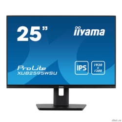 LCD Iiyama 25" XUB2595WSU-B5  {IPS 1920x1200 75Hz 4ms 300cd D-Sub HDMI DisplayPort USB M/M HAS Pivot}  [: 3 ]