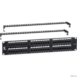 Cabeus PL-48-Cat.6a-Dual IDC ����-������ 19" (2U), 48 ������ RJ-45, ��������� 6a, Dual IDC, � ������ ��������� �������������  [��������: 5 ���]