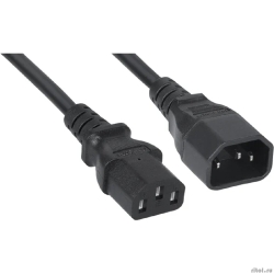 Cabeus PC-189-VDE-1.0-5M ������ ������� �������-��������� IEC 320 C13 - IEC 320 C14 (3x1.0), 5 �  [��������: 2 ������]