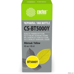 ������� Cactus CS-BT5000Y BT5000Y ������ 48ml ��� Brother HL-T4000DW, DCP-T510W, DCP-T710W, MFC-T810  [��������: 1 ���]