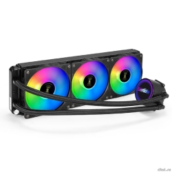 Exegate EX297325RUS �������� �������� ���������� BlackWater-360.PWM.RGB (RGB ���������, LGA2066/2011/1366/1150/1151/1155/1156/1200/1700/1851/AM4/AM5/FM1/FM2/FM2+/AM2/AM2+/AM3/AM3+, TDP 280W, Fan 120mm  [��������: 1 ���]