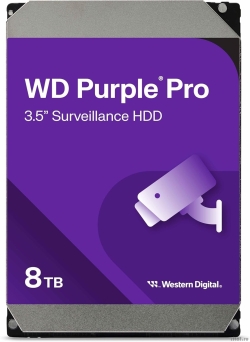 8TB WD Purple Pro (WD8002PURP) {Serial ATA III, 7200- rpm, 256Mb, 3.5"}  [��������: 1 ���]