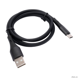 Cablexpert ������ USB2.0 AM/Type-C, 3�, 18��, QC3.0, �����������, ����, 1�, ������, ����� (CC-USB2S-AMCM-1M-BK)  [��������: 3 ������]