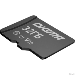 Micro SecureDigital 32GB Digma CARD10 V10 + adapter (DGFCA032A01)(1845091)  [��������: 1 ���]