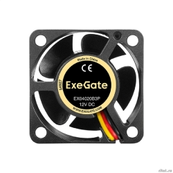 Exegate EX297016RUS ���������� 12� DC ExeGate EX04020B3P (40x40x20 ��, 2-Ball (������� ���������������), 3pin, 6300RPM, 28dBA)  [��������: 1 ���]