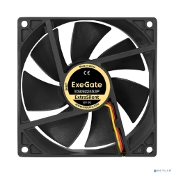 Exegate EX297049RUS ���������� 12� DC ExeGate ExtraSilent ES09225S3P (92x92x25 ��, Sleeve bearing (��������� ����������), 3pin, 2000RPM, 25dBA)  [��������: 1 ���]