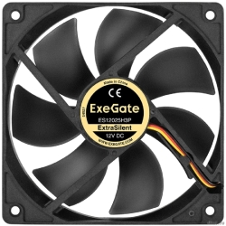 Exegate EX297056RUS ���������� 12� DC ExeGate ExtraSilent ES12025H3P (120x120x25 ��, Hydraulic bearing (�����������������), 3pin, 1450RPM, 24dBA)  [��������: 1 ���]