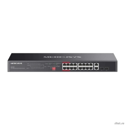 Mercusys MS120GP 20-�������� ���������� ����������� � ������ ���������� � 16 ������� PoE+  [��������: 3 ����]