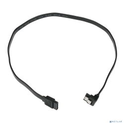 Cablexpert ������ ������������ SATA Sata3 7pin / 7pin, �������, �������, 50��, ������, ����� (CC-SATAM-DATA90-BL-50CM)  [��������: 3 ������]