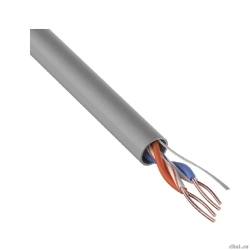 Rexant (01-0023-R ) ������ ����� ���� U/UTP, CAT 5e, PVC, 2PR, 24AWG, INDOOR, SOLID, �����, 305�, ��  [��������: 1 ���]