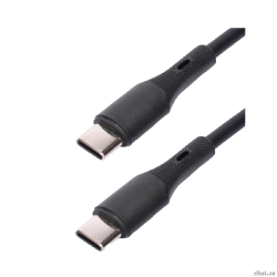 Cablexpert ������ USB2.0 Type-C/Type-C, 3�, 65��, PD/QC3.0, �����������, ����, 1�, ������, ����� (CC-USB2S-CMCM-1M-BK)  [��������: 3 ������]