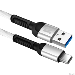Defender USB ������ F167 TypeC, white, 1�, 2.4�, �����, ����� (87103WHI)  [��������: 2 ������]