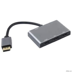 ORIENT C803, ������-�������/������������ DisplayPort v1.4 -> HDMI/2DP, 8K@60Hz (1 ����)/ 4K@60Hz (2 �����), ��������� MST, ���� USB-C ��� ���.�������, ������ ������� � ��������� (33342)  [��������: 1 ���]