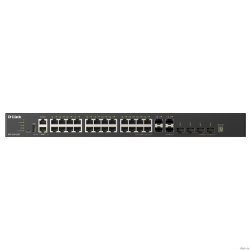 D-Link DXS-3410-32SY/A1A ����������� L3 ����������� ���������� � 28 ������� 10GBase-X SFP+ � 4 ������� 25GBase-X SFP28  [��������: 1 ���]