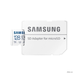 Micro SecureDigital 128GB Samsung Class 10 Evo Plus A2 V30 UHS-I  (R/W  90/160 MB/s) + SD ������� [MB-MC128SA/APC/KR]  [��������: 1 ���]