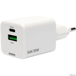 Cablexpert �������� ���������� 30�� GaN, 3�, QC4.0/PD, 1xUSB, 1xType-C, �����, ����� (MP3A-PC-63)  [��������: 6 �������]