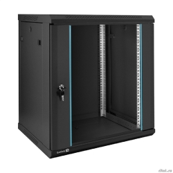 Exegate EX298609RUS ���� �������������������� 19" ��������� 12U ExeGate EC-WM-12U.450.G.BLACK (19�, 12U, 600x450x635mm (�����), �������� ����� ���������� ������, ������� ������� ������, ����- � ������  [��������: 1 ���]