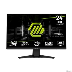 MSI MAG 23.8" 244F {IPS 1920x1080 200Hz 0.5ms 1000:1 300cd 178/178 HDMI2.0 DisplayPort1.2 Tilt VESA Black}  [��������: 1 ���]