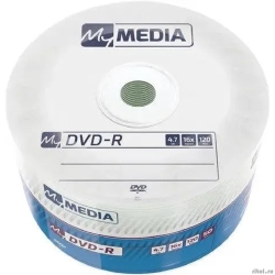 ����� MyMedia DVD-R 4.7Gb 16x Pack wrap (50��) (69200)  [��������: 2 ������]