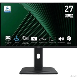 MSI PRO 27" MP275PG ������ {IPS 1920x1080 100Hz 1ms 300cd HDMI DisplayPort D-Sub M/M HAS Pivot In}  [��������: 1 ���]