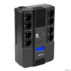 ��� ������� SKAT-UPS 1000-AID-IN-1x9-8 {Line-interactive, 1000/600��, LCD-�������, USB/ RJ-45, ��� 1� 9��, ������ ���� 4+4, ������ ���} (8934)  [��������: 3 ����]