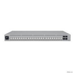 UBIQUITI USW-Pro-HD-24-PoE PoE-���������� � ������, 22� 2.5G RJ45, 2� 10G RJ45, 4� 10G SFP+, ������� 600 ��  [��������: 1 ���]