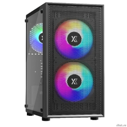 XASTRA ������ A305M 3FRGB Black mATX/Mesh/ tempered glass / 2x140mm + 1x120mm FRGB fans/ A305M-2FC14F-1FC12F  [��������: 2 ����]