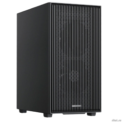 XASTRA ������ A307M 2BK SI Black mATX/Mesh/Metal left panel / 2x120mm PWM FC black fans/ A307M-2FC12BK-SI  [��������: 2 ����]