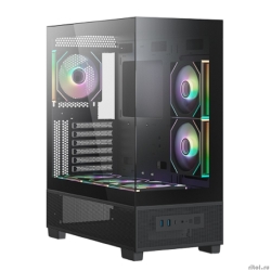 XASTRA ������ Q500 6ARGB-C10-UC Black ATX/Aquarium/Screewless/ 6x120mm ARGB PWM FM fans/Argb+PWM HUB 10port/ Type-C/ Q500-6FM12A-C10-UC  [��������: 2 ����]