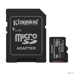 Micro SecureDigital 128GB Kingston  Canvas Select Plus Gen3 150MB/s A1, � ��������� [SDCS3/128GB]  [��������: 1 ���]
