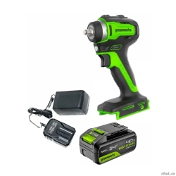 Greenworks G24IW200 ��������� ������� ��������������, 24V, 200 ��, �����������, 3/8'', 1�4��,��,��� [3803607CUB]  [��������: 2 ����]