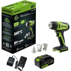 Greenworks G24HG 24� ������������ ��� ��������������, 550��, 200 �/���,1�4��,��,��� [3400207CUB]  [��������: 1 ���]