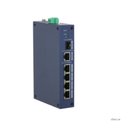 DAHUA DH-CHS4106-4ET 6-�������� �������� ����������; 4xRJ45 100M, 1xRJ45 1G (uplink), 1xSFP 1G (uplink); ������� 12VDC; ����������� 6��; IP30, IK06;  [��������: 1 ���]