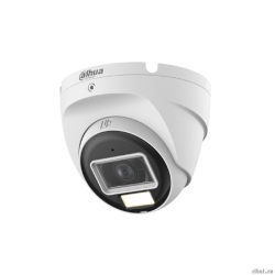 DAHUA DH-HAC-T1A21P-U-IL-0280B ��������� HDCVI-����������� 2��; CMOS; �������� 2.8��; �� 25�, Led 20�;  �������  [��������: 3 ����]