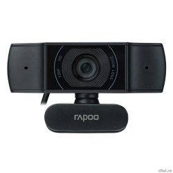 ���-������, Rapoo, C200, USB 2.0, 1280*720/640*480, 2.0Mpx, ��������, ���������: �����, ׸����  [��������: 1 ���]