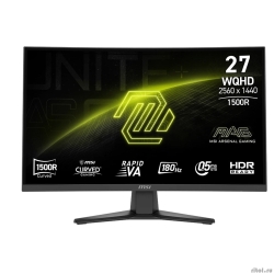 MSI MAG 27" 275CQF E18 ������ {VA Curved 2560x1440 180Hz 16:9 250cd 178/178 2xHDMI DisplayPort}  [��������: 1 ���]