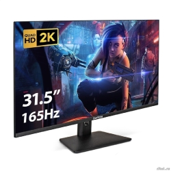 LCD ExeGate 31.5"�EG3207T Combat {IPS 2560x1440@165Hz 1ms 300cd 1000:1 178/178 2xHDMI2.0 DisplayPort USB speakers VESA} [EX299472RUS]  [��������: 3 ����]