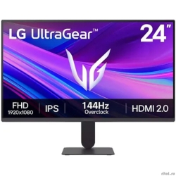 LCD LG 23.8" 24G411A-B {IPS 1920x1080 144Hz 5ms 250cd 1500:1 HDMI2.0 DisplayPort1.4 NVIDIA G-Sync FreeSync HDR10 VESA}  [��������: 1 ���]