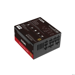 ���� ������� CBR ATX 1000W 80+ Gold, Full Modular, DC-DC, APFC, 14cm fan, 24pin, 1*PCIE5.1(12+4pin), 2*8pin(4+4), 3*6+2pin, 3*SATA, 5*IDE, 1.5� ������ �������, ������ [PSU-ATX1000-14MG/14GM] BOX  [��������: 1 ���]
