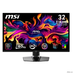 MSI MAG 31.5" 322UP QD-OLED E16 Black {QD-OLED 3840x2160 165Hz 0.03ms 250cd 178/178 2xHDMI DisplayPort USB-C(15W) HAS}  [��������: 1 ���]