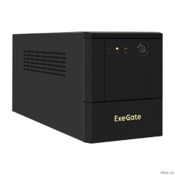 Exegate EX299820RUS ��� ExeGate Power NB-2200.LED.AVR.8C13.USB (2200VA/1300W, LED, AVR, 8*C13, USB, ������� 12V 9Ah - 2 ��., ������������� ������, Black)  [��������: 1 ���]
