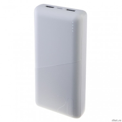 Perfeo Powerbank 20000 mah + In Micro usb+Type-C /Out USB 1 �, 2.1A /White  [��������: 1 ���]