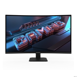 LCD Gigabyte 31.5" GS32QCA EU Black {VA Curved 2560x1440 180Hz 1ms 3500:1 2xHDMI2.0 DisplayPort1.4}  [��������: 1 ���]